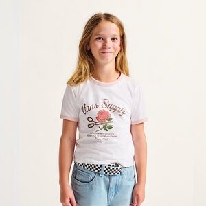 NWT Vans Supply Boutique Ringer Tee